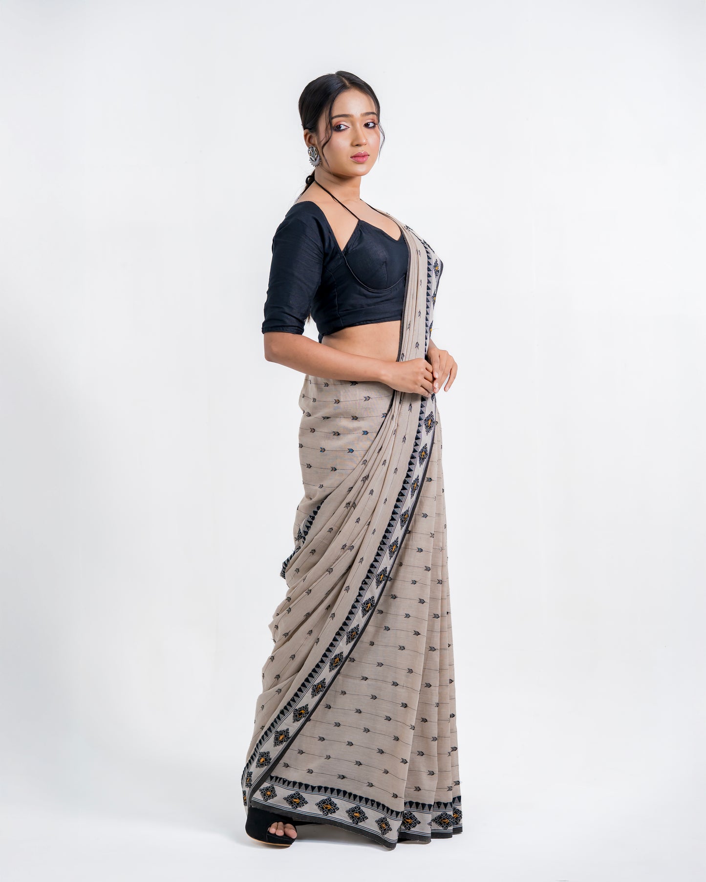 Premium Khadi Cotton Saree