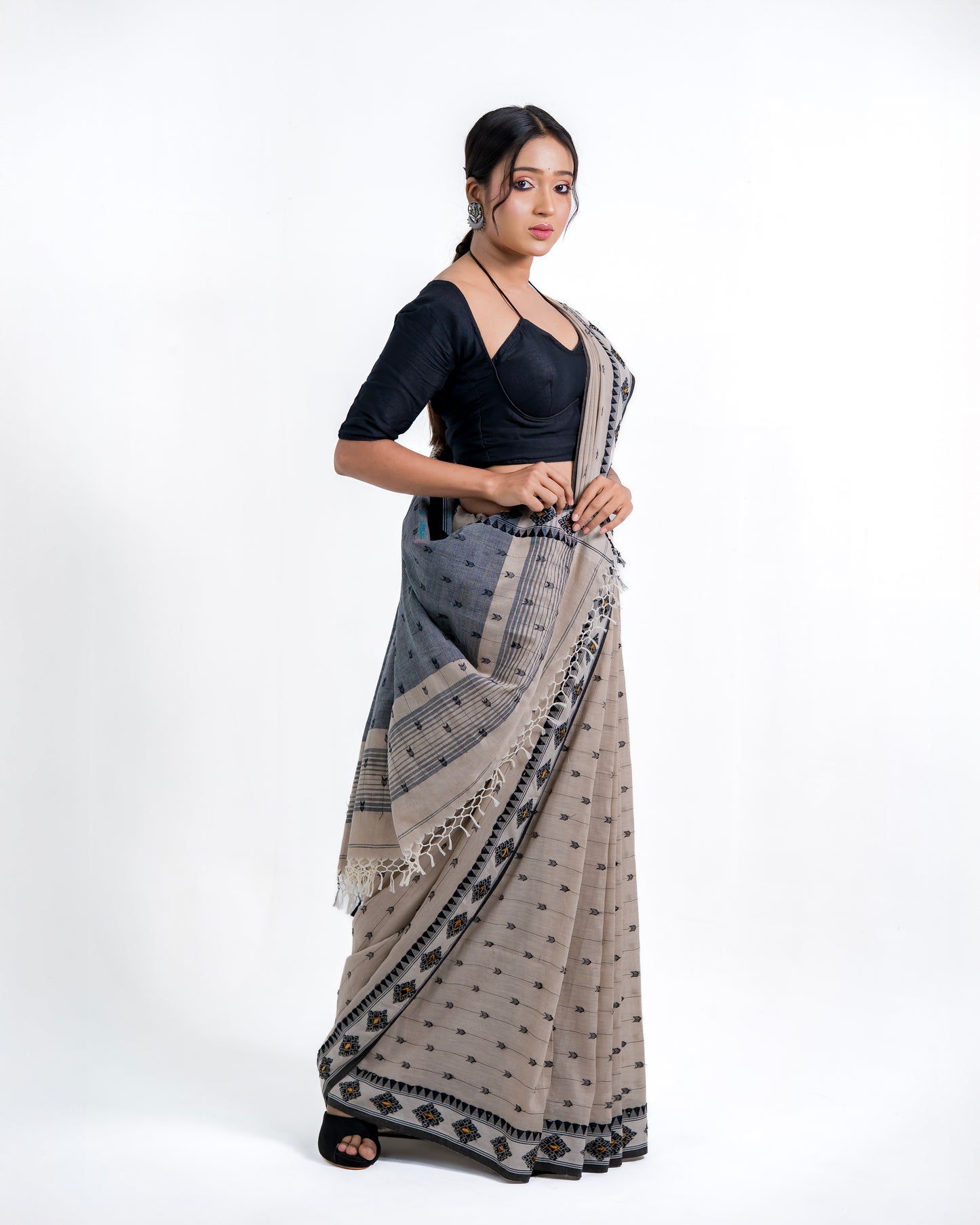 Premium Khadi Cotton Saree