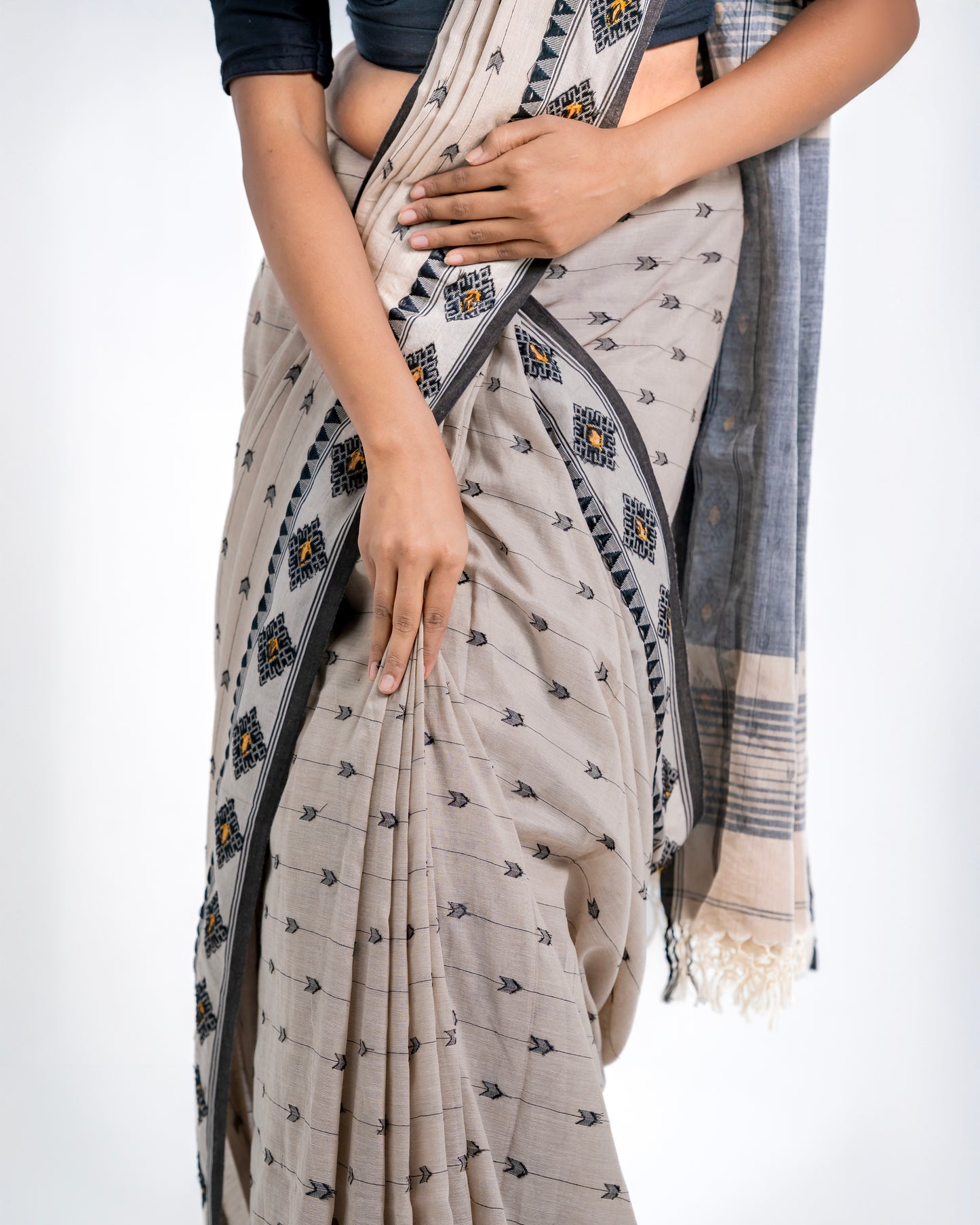 Premium Khadi Cotton Saree