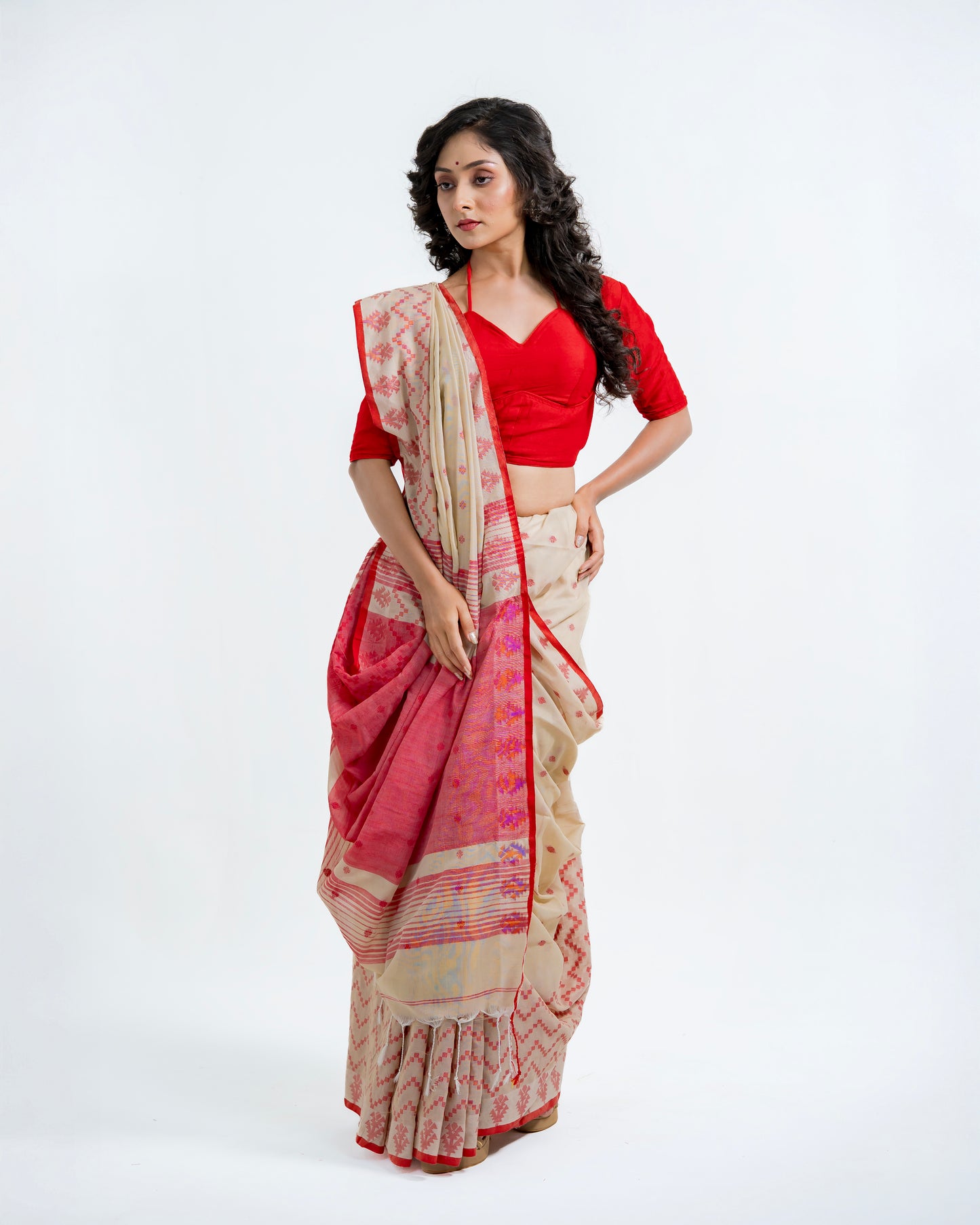 Premium Khadi Cotton Saree