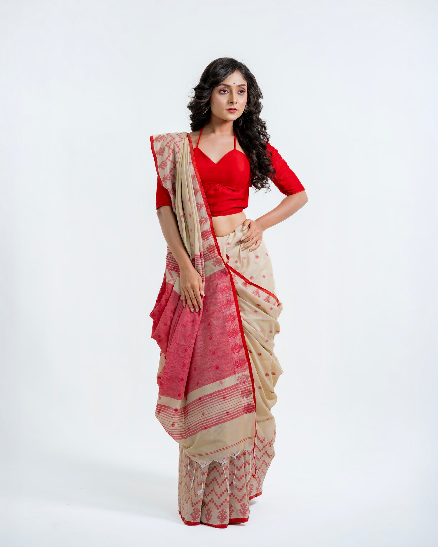 Premium Khadi Cotton Saree