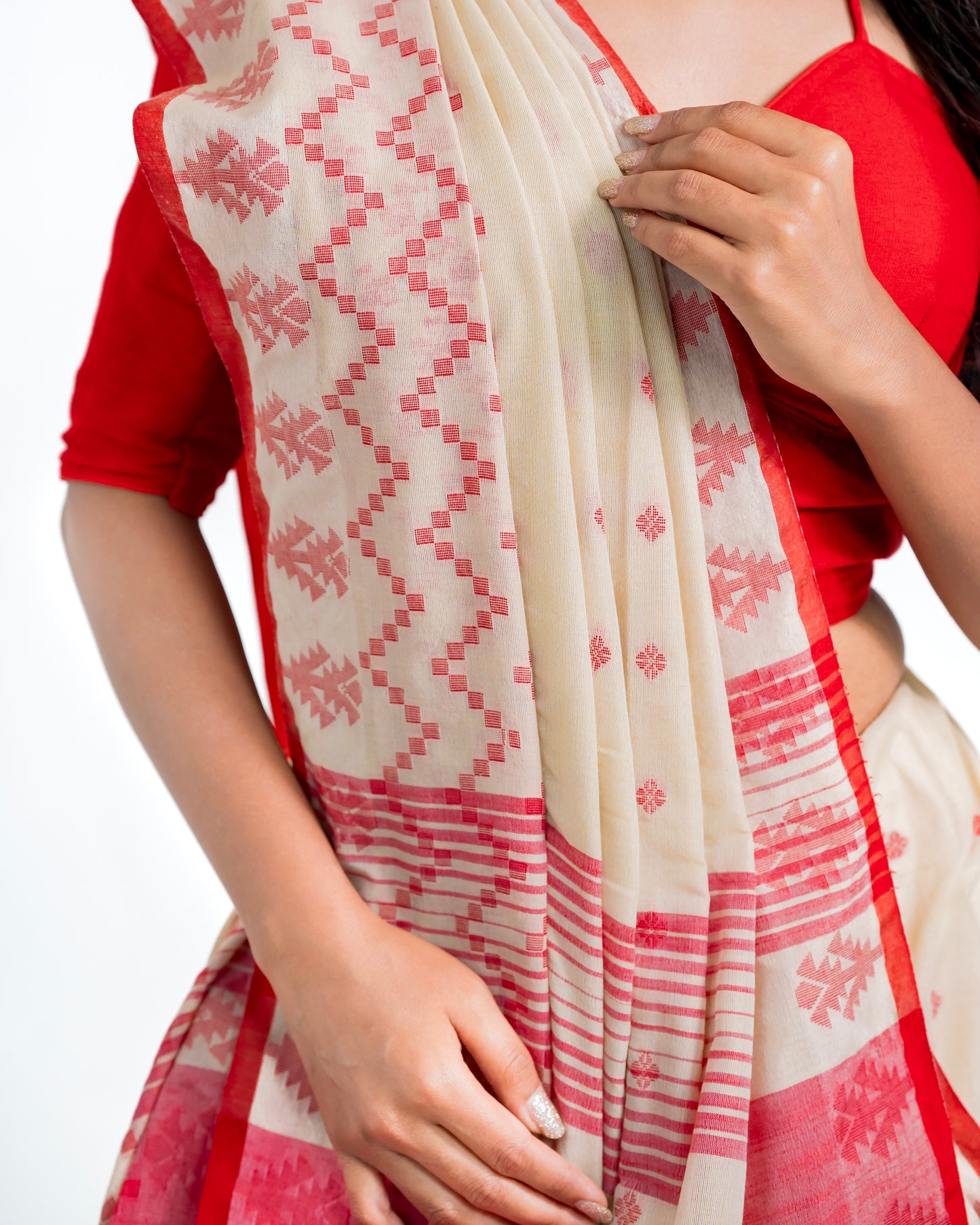 Premium Khadi Cotton Saree