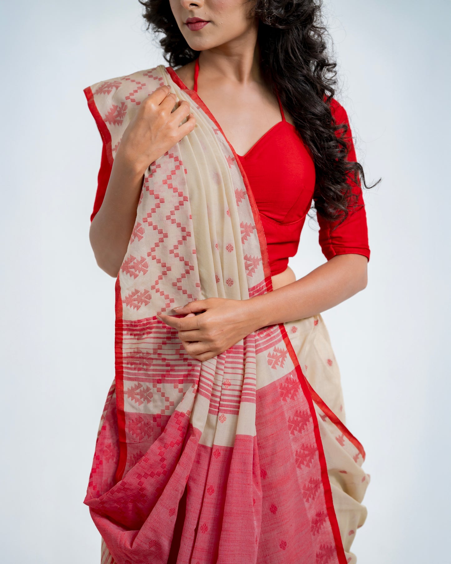 Premium Khadi Cotton Saree