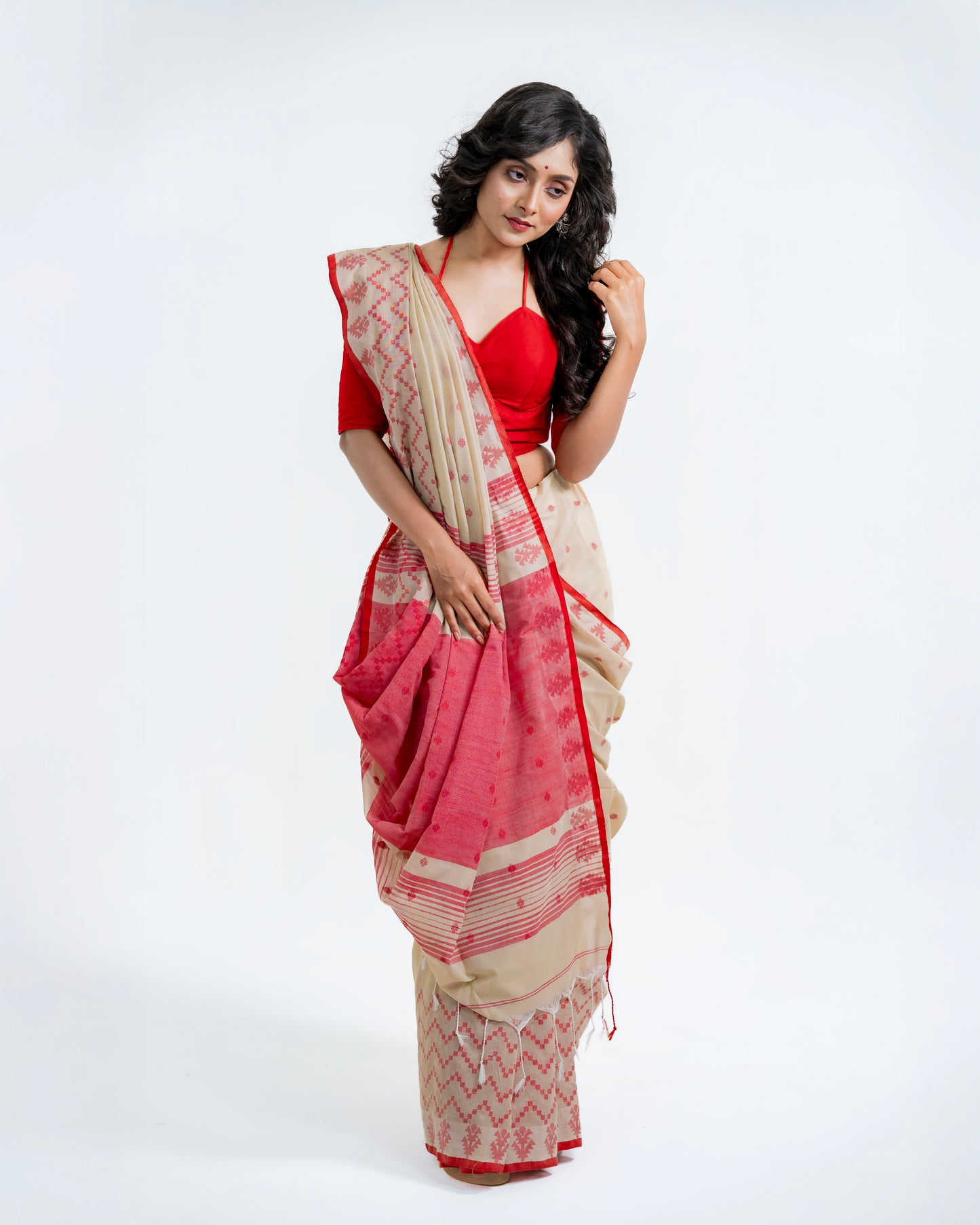 Premium Khadi Cotton Saree