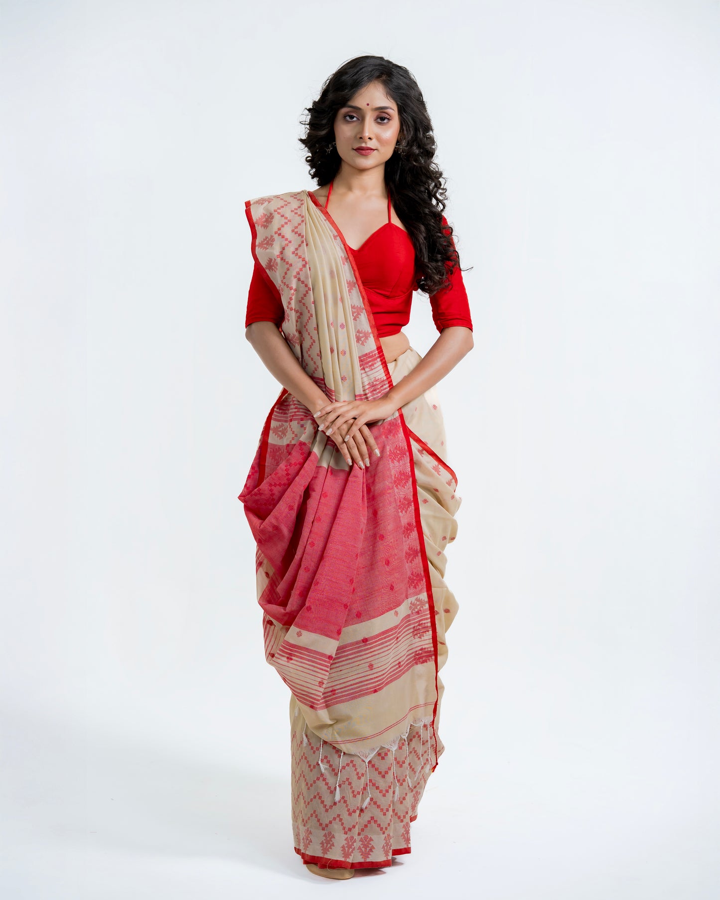 Premium Khadi Cotton Saree