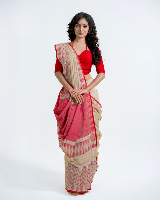Premium Khadi Cotton Saree