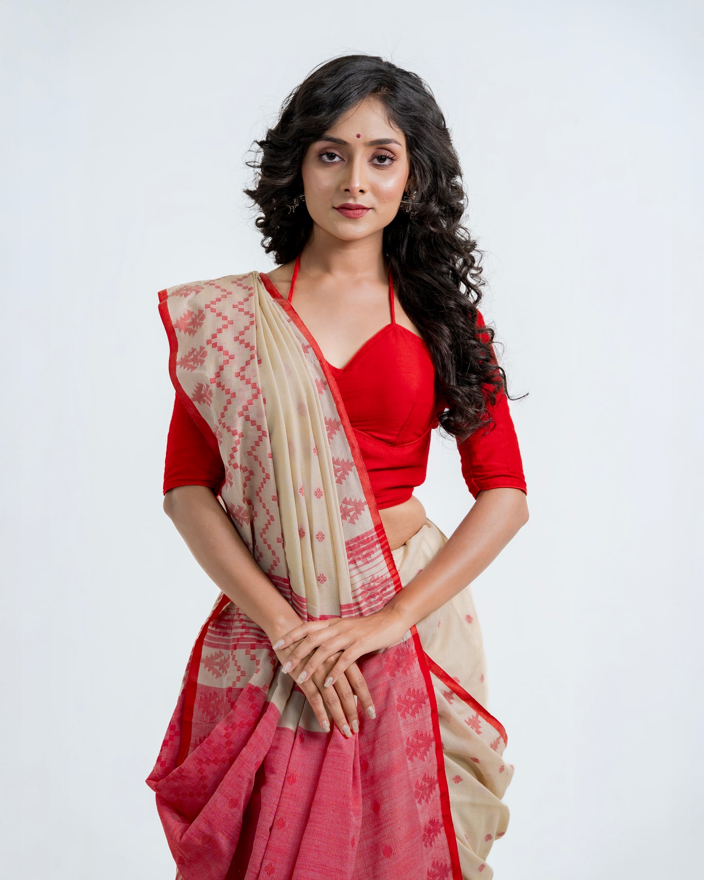 Premium Khadi Cotton Saree